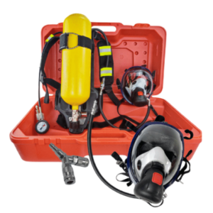 Aparelho de Respiração Autônoma 6.0L Aço C/ Carona Modelo: RHZK6.0( Máscara Dupla+Válvula de Máscara)